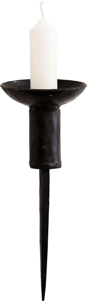 Kandelaar Stick Zwart 17 x ø6,5