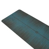 ZENAGOY MiFlow Yoga Mat Ocean Blauw van Rubber met Microvezel Toplaag | Eco-Vriendelijk |180 x 66cm x 3.5mm