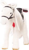 Accessoire poupée Götz cheval blanc H37cm