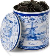 Hollands drop mix in Delfts blauw blik