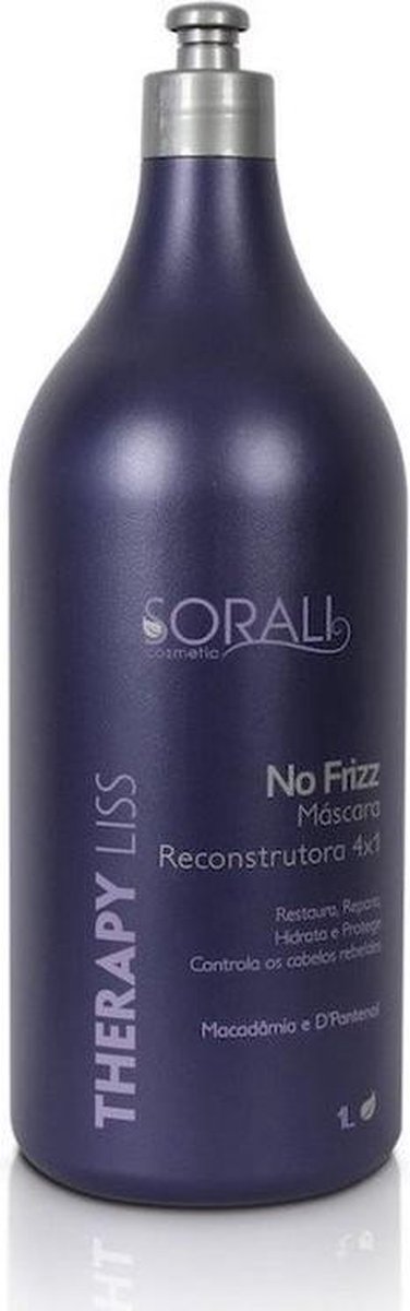 SORALI NO FRIZZ THERAPY LISS 1000ml Keratine Treatment Keratin Behandeling formaldehydevrij