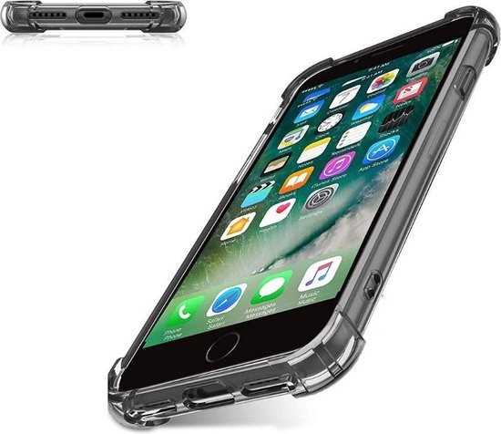 kust tapijt de begeleiding iPhone 7 Plus en 8 Plus Telefoonhoesje | Transparant Siliconen Tpu  Smartphone Case |... | bol.com