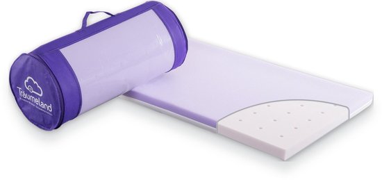 Träumeland AIR reisbedmatras opgerold 60 x 120 cm