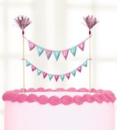 Amscan Taartdecoratie Doopfeest Meisjes 23 X 24 Cm