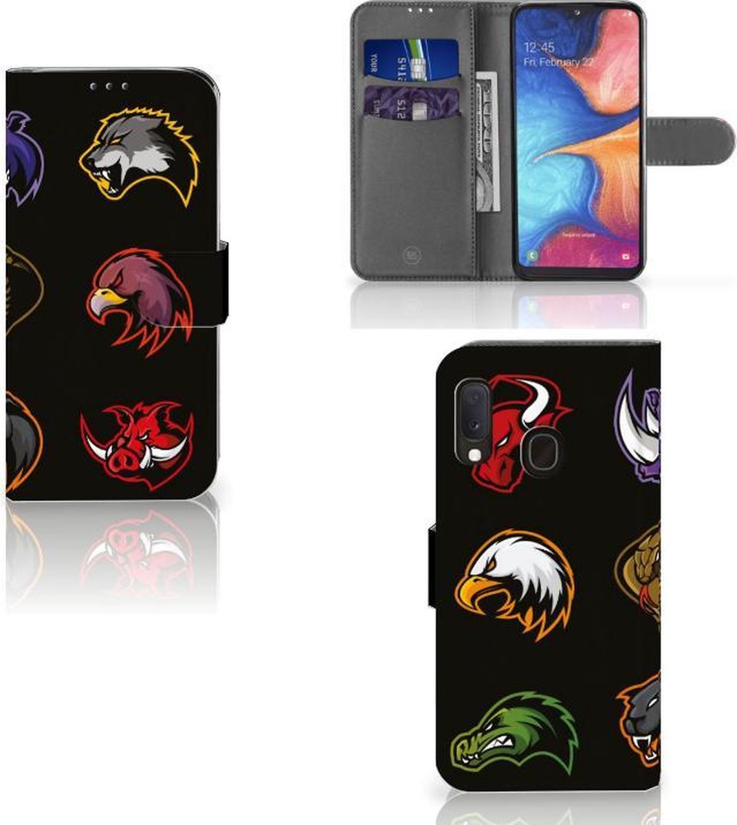 Samsung Galaxy A20e Leuk Hoesje Cartoon