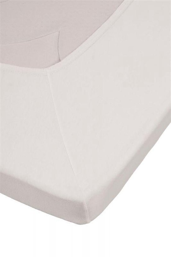 Uitstekende Jersey Splittopper Hoeslaken Wit | 200x220 | Heerlijk Zacht En Soepel | Duurzame Kwaliteit