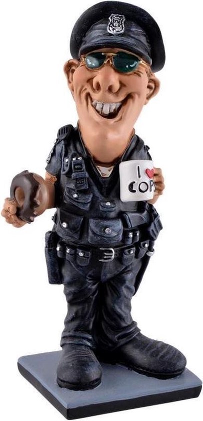 Professions - figurine - police - policier - J'aime les flics - Warren -  Stratford - flic | bol.com
