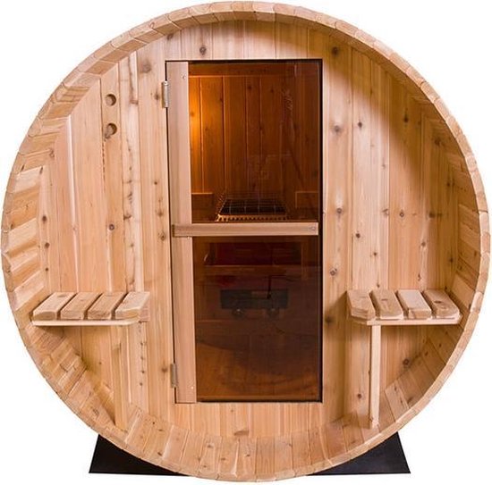 Baril Sauna Rustique 7 + 1Ft - Fonteyn 