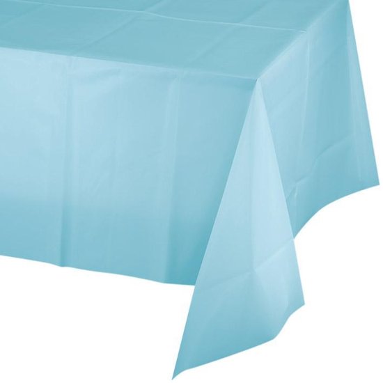 Tafelkleed papier paste blue (137x274cm) | bol.com