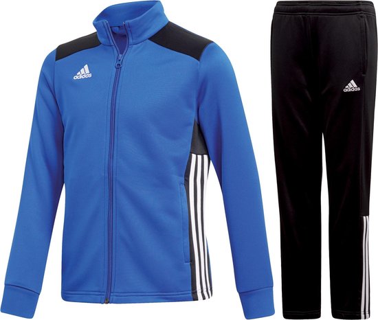 adidas Trainingspak - Maat 128 - Jongens - blauw/zwart | bol.com