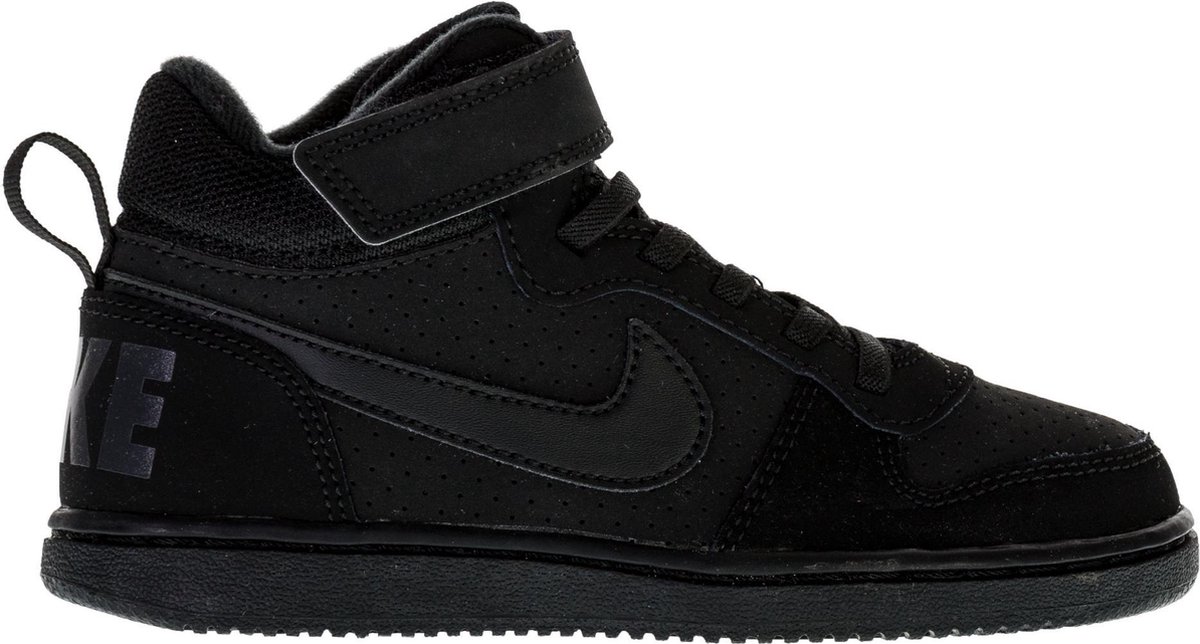 Nike Meisjes Sneakers Court Borough Mid kids Zwart