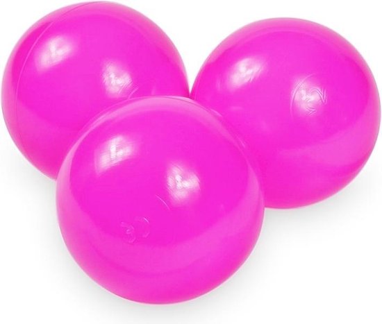 Ballenbak ballen - 100 stuks - mm roze | bol.com