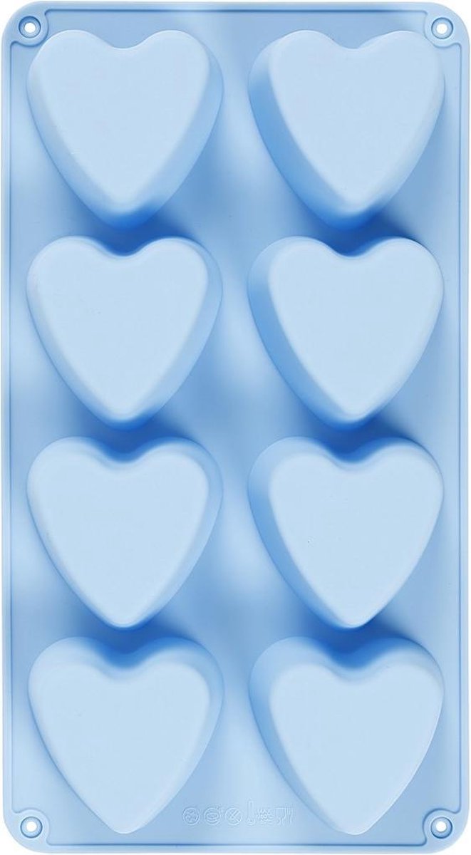 Creotime Siliconen Vormen 70 X 60 Cm Blauw