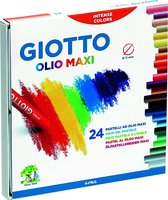Giotto Oliepastel Set - 24 krijtjes