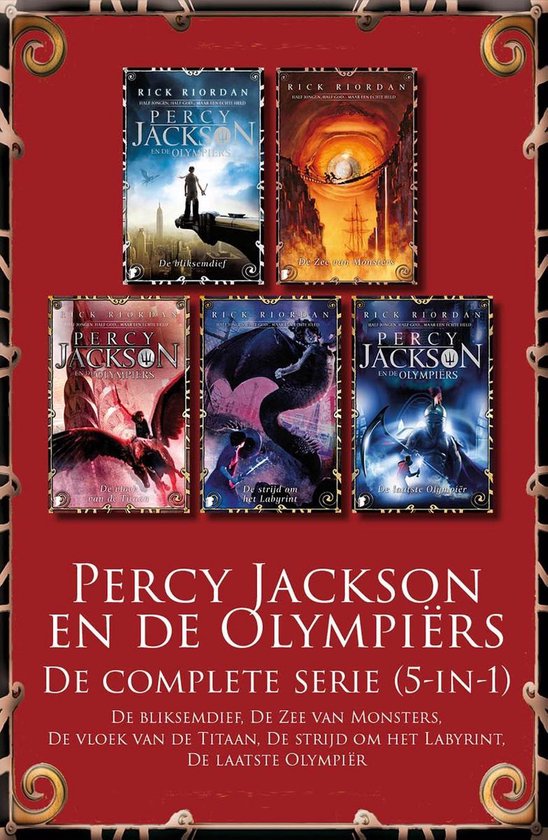 Percy Jackson en de Olympiërs - Percy Jackson en de Olympiërs – De complete serie (5-in-1)