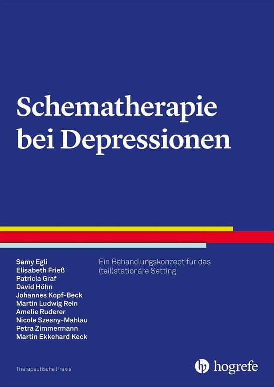 Therapeutische Praxis 93 - Schematherapie bei Depressionen - cover