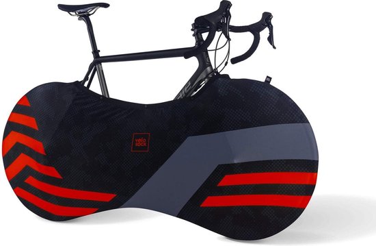 Housse Protection Vélo 165cm - Polyester+élasthanne, Pour Vélos 61-66cm, 700C - Anti-poussière, Humidité, Rayures