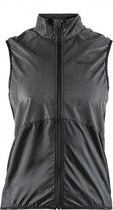 Craft Glow Vest Fietsjack - Dames - Maat S - Black/Zwart