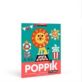 Sticker poster voor kinderen - [POPPIK - my poster] Circus - vanaf 3 jaar