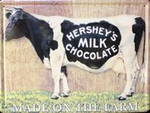 Hershey's milk chocolate, wand- reclamebord 30x40cm