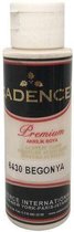 Cadence Premium acrylverf (semi mat) Begonia 01 003 6430 0070  70 ml