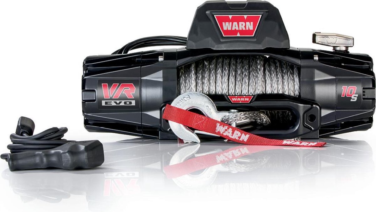 Warn VR EVO 10S 12V - Elektrische lier met synthetisch liertouw