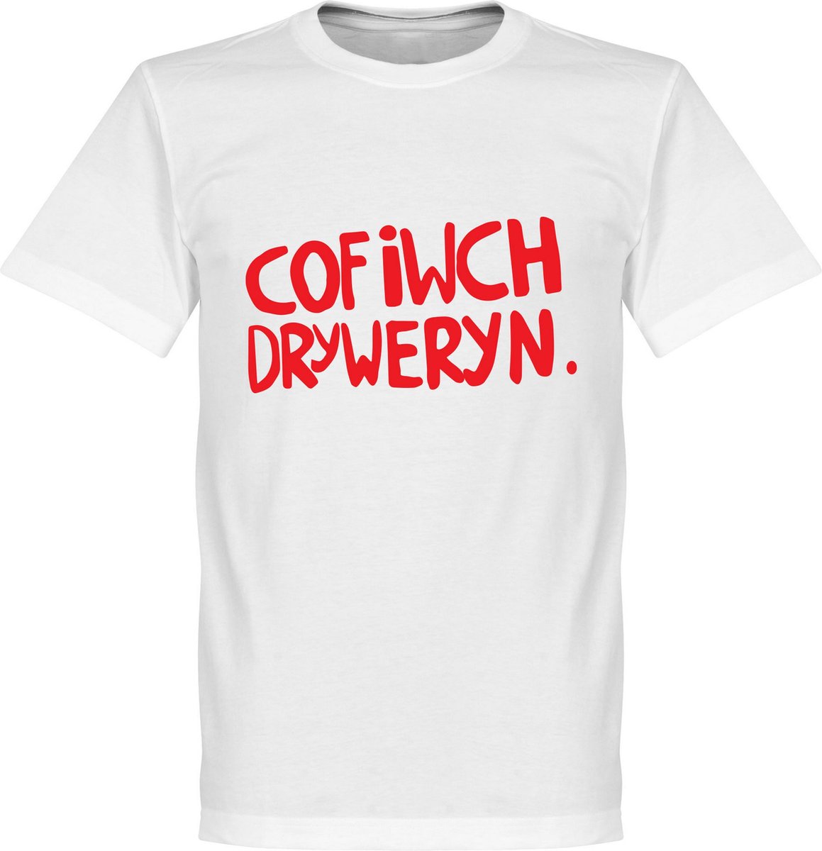 Cofiwch Dryweryn T-Shirt - Wit - L