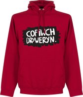 Cofiwch Dryweryn Wall Hoodie - Rood - M