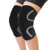 Compressie Kniebrace met Reflectie (2 Stuks) - Hardloop Verlichting - Reflecterende Knie Sleeve voor Sport en Veiligheid - 1 Paar - Maat S