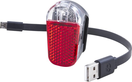 Manoeuvreren schokkend Initiatief Spanninga Pyro Fiets achterlicht - USB-oplaadbaar | bol.com