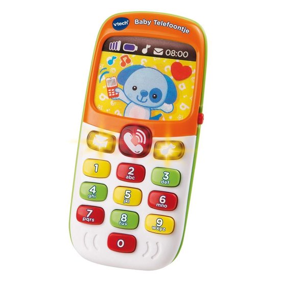 VTech Baby Telefoon Oranje - Interactief Speelgoed