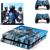 PS4 Fortnite skin -  1 console en 2 controller stickers - geschikt voor Playstation 4