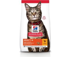 Hill's Feline Adult Kip - Kattenvoer - 3 kg