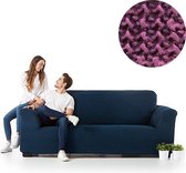 Milos meubelhoezen - Hoes voor bank - 250-290cm - Paars