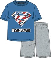 Superman pyjama - korte mouw - maat 140 / 10 jaar