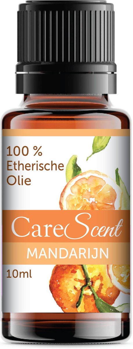Goedkoopste CareScent Mandarijn Etherische Olie - Aromatherapie - Essentiële Olie - Geur voor Aroma Diffusers - 10 ml