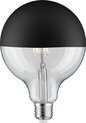 Paulmann LED Kopspiegellamp Zwart - E27 - 600lm - 6,5W - Ø125mm - 2700K