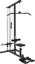 Gorilla Sports Lat Pulley Machine - Lat Pulldown - Verstelbaar - Belastbaar tot 120 kg