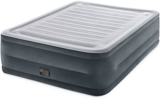 INTEX Queen Size Dura-Beam Ultra Plüsch Luft matratze mit eingebauter Pumpe Alib