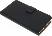 Luxe Softcase Booktype Huawei Y6 (2017) hoesje - Zwart