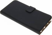 Luxe Softcase Booktype OnePlus 5 hoesje - Zwart