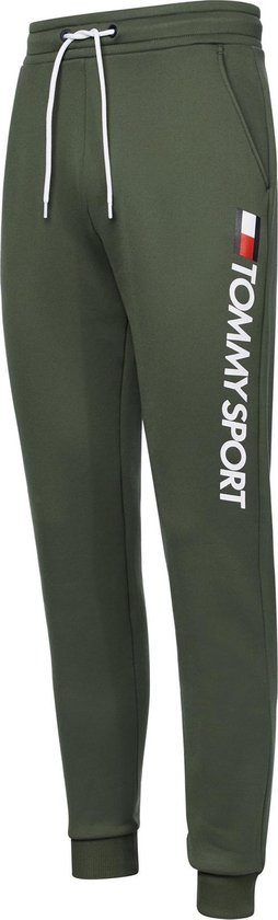 Tommy Hilfiger Sportbroek - Maat M - Mannen - olijfgroen | bol.com