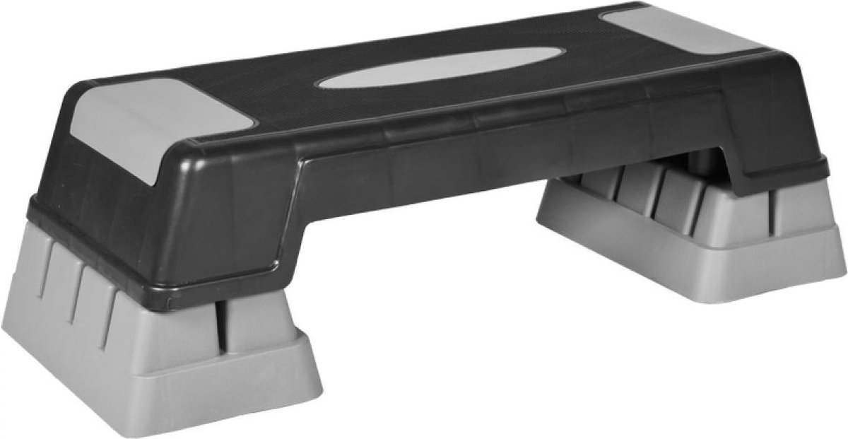 Stepper Aérobic Gorilla Sports - Hauteur Réglable 3 Niveaux | 300kg Charge Max | Surface Antidérapante