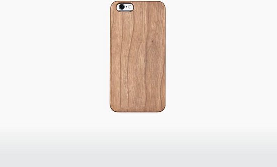 Houten iPhone Hoesje - Klassiek - Kers - iPhone 6 / 6s | bol.com