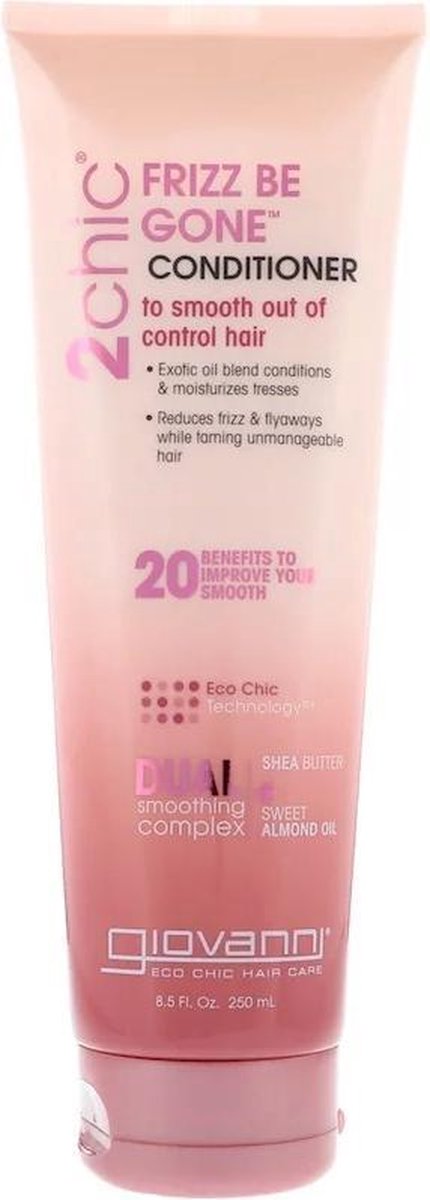 GC - 2chic® Frizz Be Gone Shea Butter & Sweet Almond Oil Conditioner 250 ml
