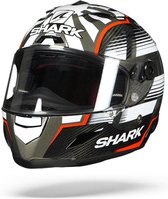 Shark Race-R Pro Carbon Zarco Malaysian Dra Carbon Rood Antraciet Integraalhelm - Motorhelm - Maat S