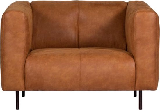 Fauteuil Almada Leer Bull Cognac 28 Bol Fauteuil Almada Leer Bull Cognac 28 Bol