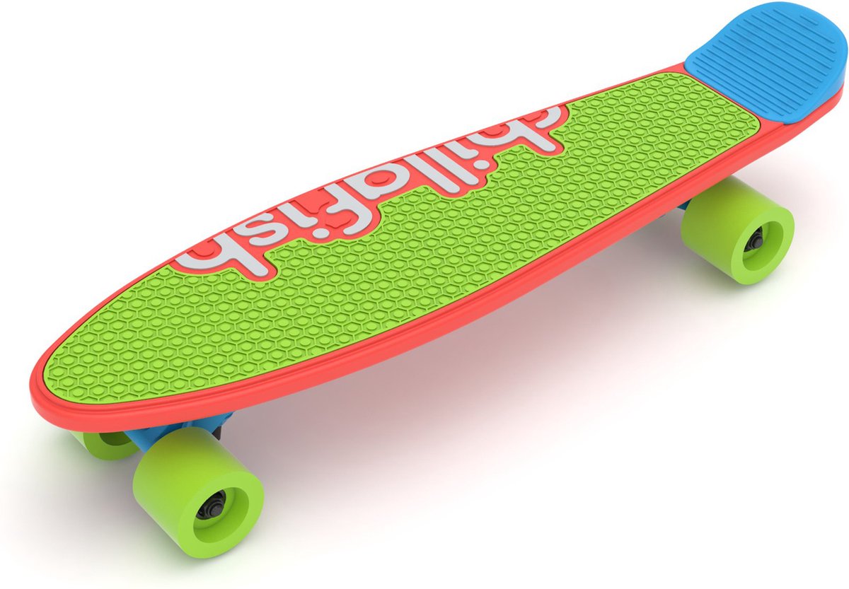 Chillafish Skatie personaliseerbaar skateboard voor kinderen vanaf 3 jaar,  met langere... | bol.com