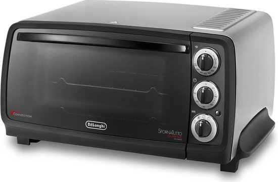 De'Longhi Sfornatutto 14 l 800 W Zilver Grill | bol.com