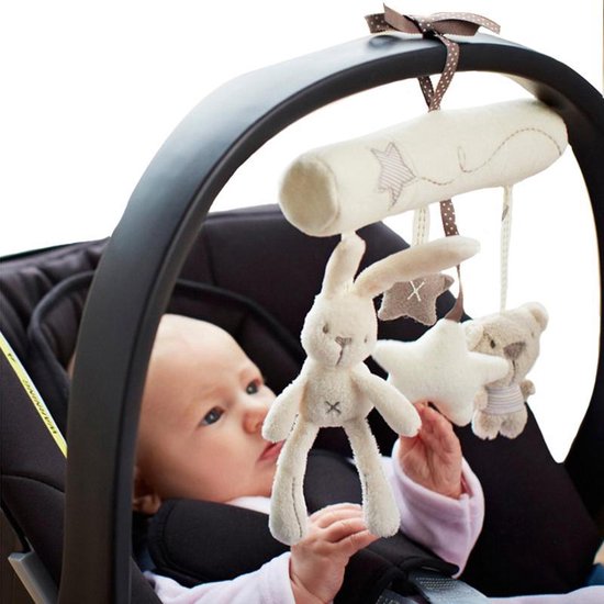 getuige aankomen spannend Baby Mobiel - Grijpspeelgoed - Baby Speelgoed - Rammelaar - Kinderwagen -  Maxi Cosi | bol.com